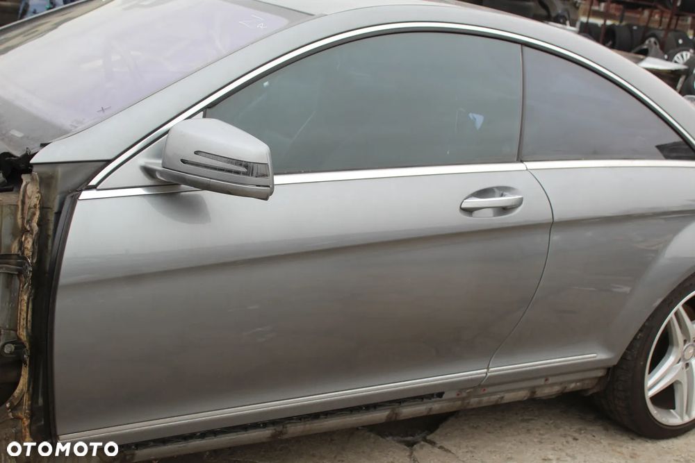 Drzwi prawe lewe stan BDB OE Mercedes W216 C216 Lift C792 gr. lakieru 120 mikron - 6
