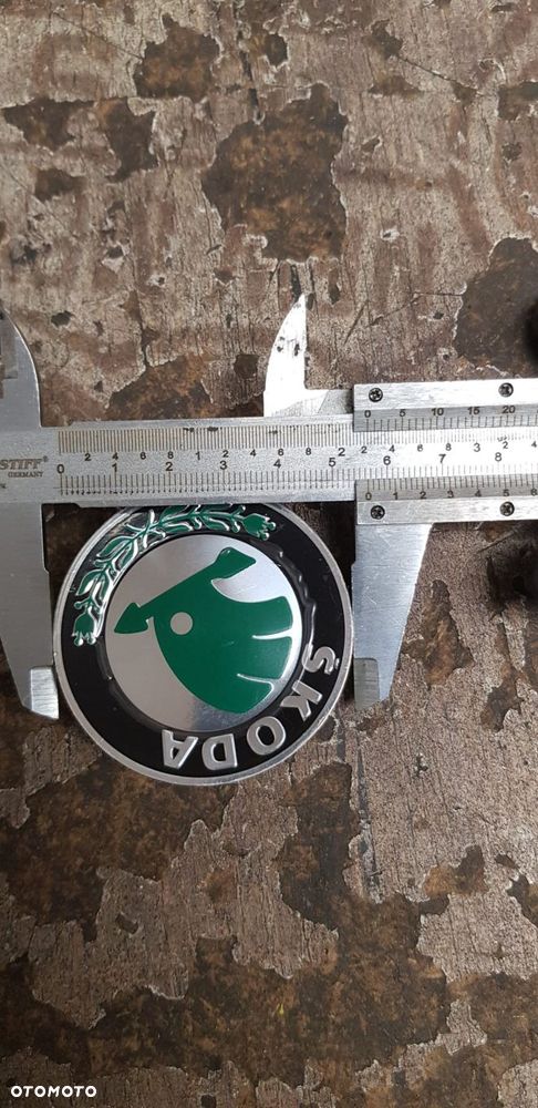 Dekielek kapsel alufelgi 56 mm Skoda Citigo Rapid Roomster Octavia 6U0601151L - 8