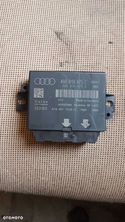 Sterownik modul parkowania AUDI A6 C7 - 1