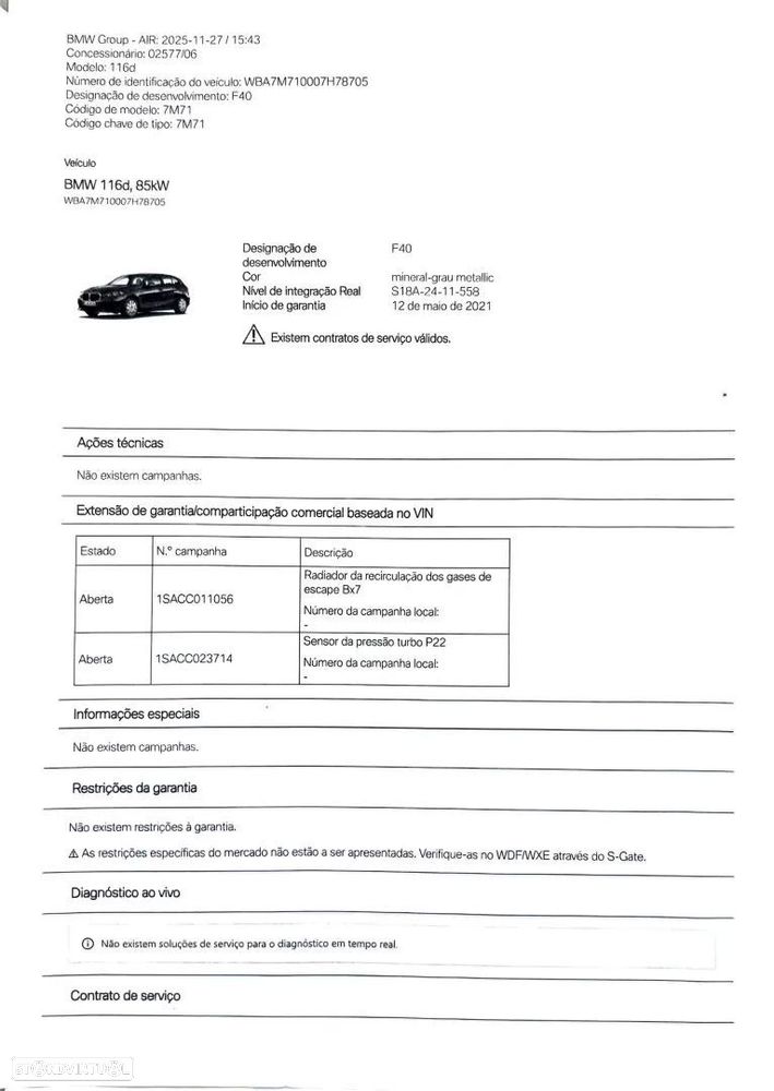 BMW 116 d Pack Desportivo M Auto - 60