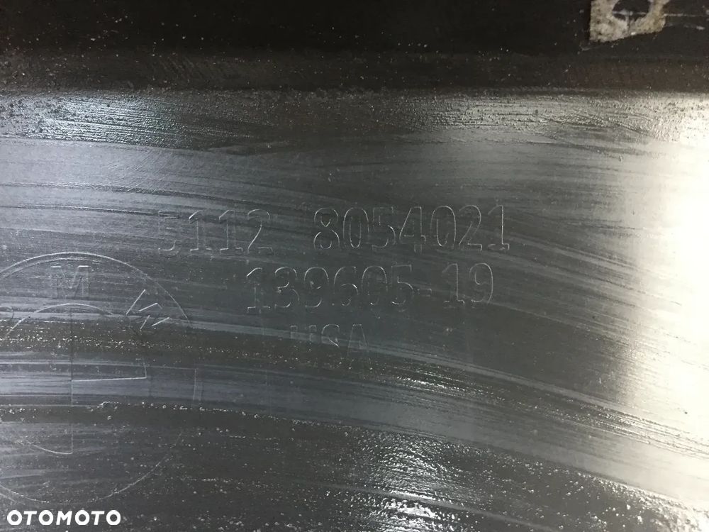 ZDERZAK Tylni- BMW X5 (F15) - M Pakiet - Czarny 5112 8054 021 / 139605-19 - 5