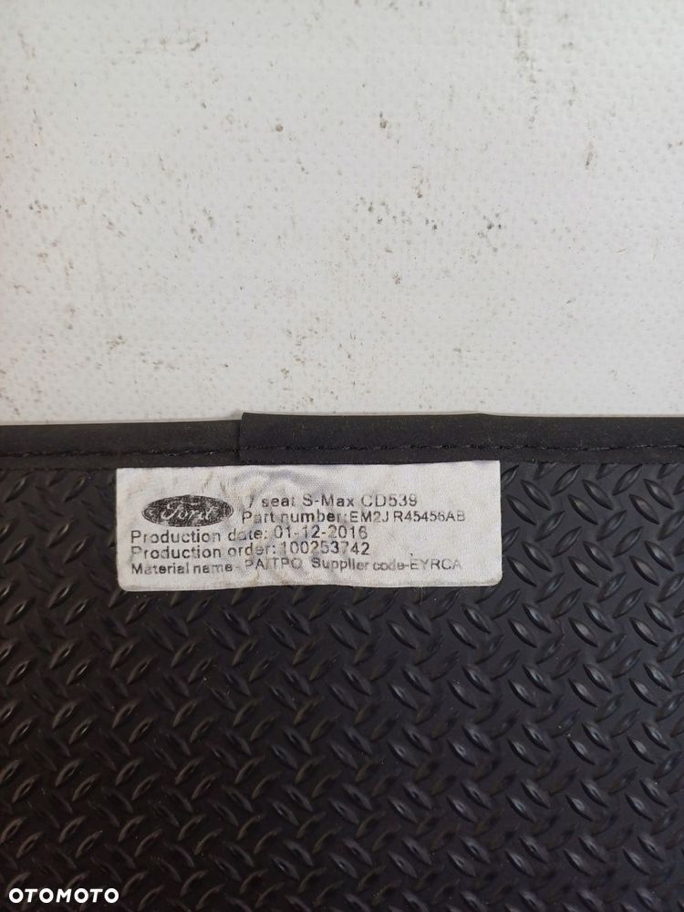 wykładzina mata bagażnika ford s-max mk ii 2 - 12