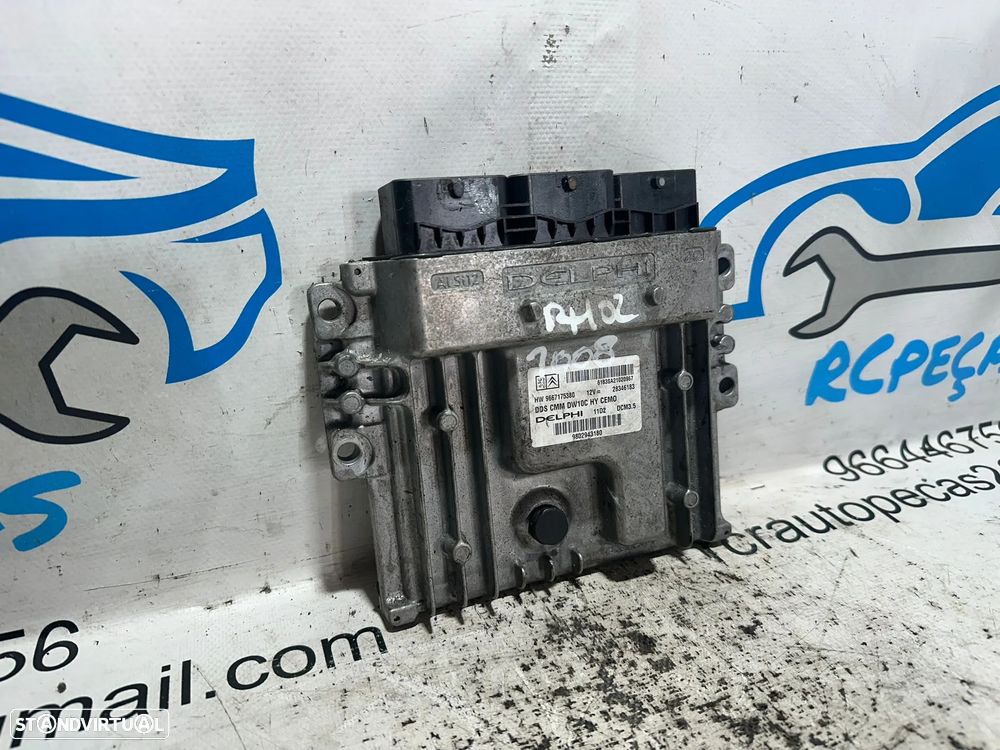 .Centralina Motor Original Motor Delphi PSA Peugeot Citroen 9667175380 9802943180 28346183 - 3