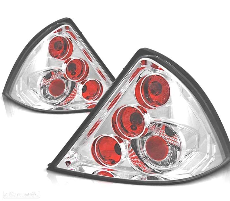 FAROLINS TRASEIROS FORD MONDEO 00-07 CROMADO - 1