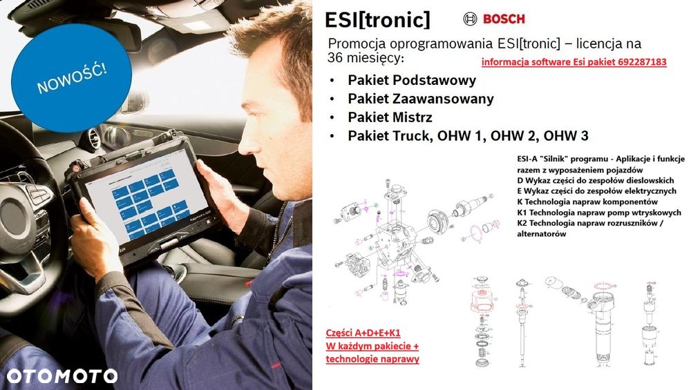 DCP 800 Bosch stół do pomp uzupełnienie wtryskiwaczy DCI 200 i DCI 700 - 10
