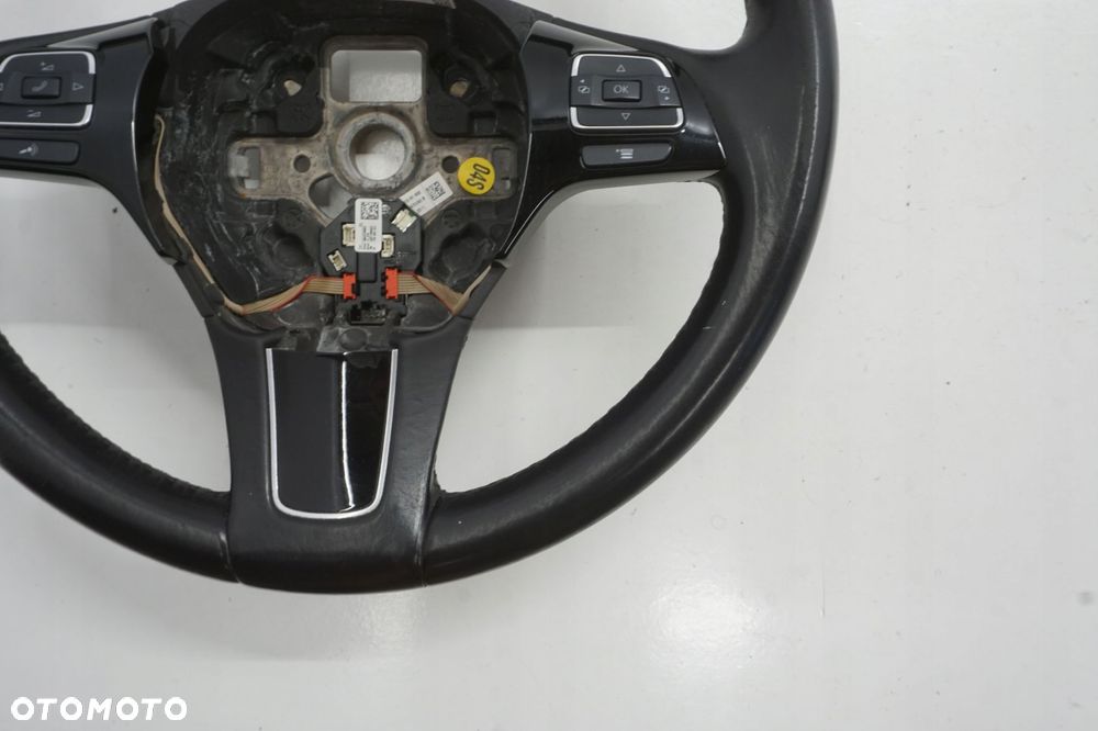 VW TOUAREG 7P 11R KIEROWNICA SKÓRA MULTIFUNKCJA 7P6419091 NGB - 5
