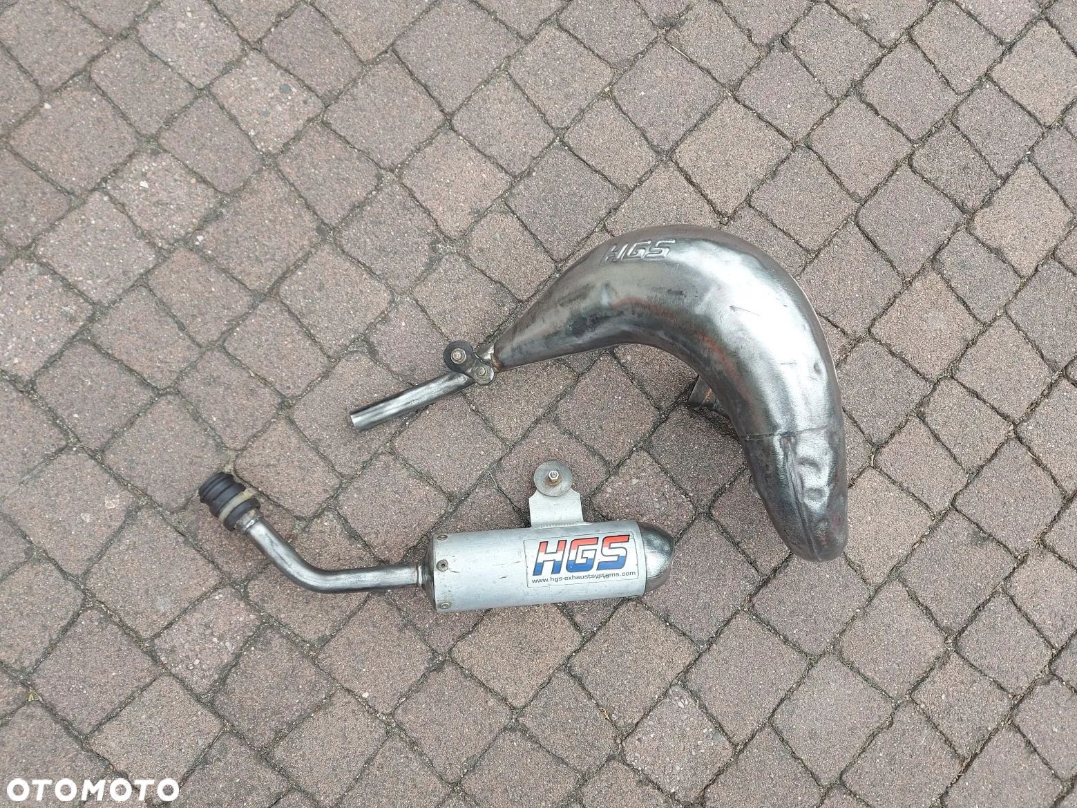 KTM SX 85 105 WYDECH HGS DYFUZOR TŁUMIK KOŃCÓWKA KOLEKTOR KOLANKO SX85 SX105 - 1