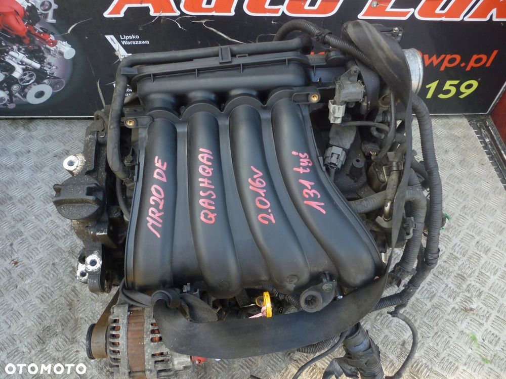 SILNIK NISSAN QASHQAI 2.0 16V MR20 131 TYS - 2