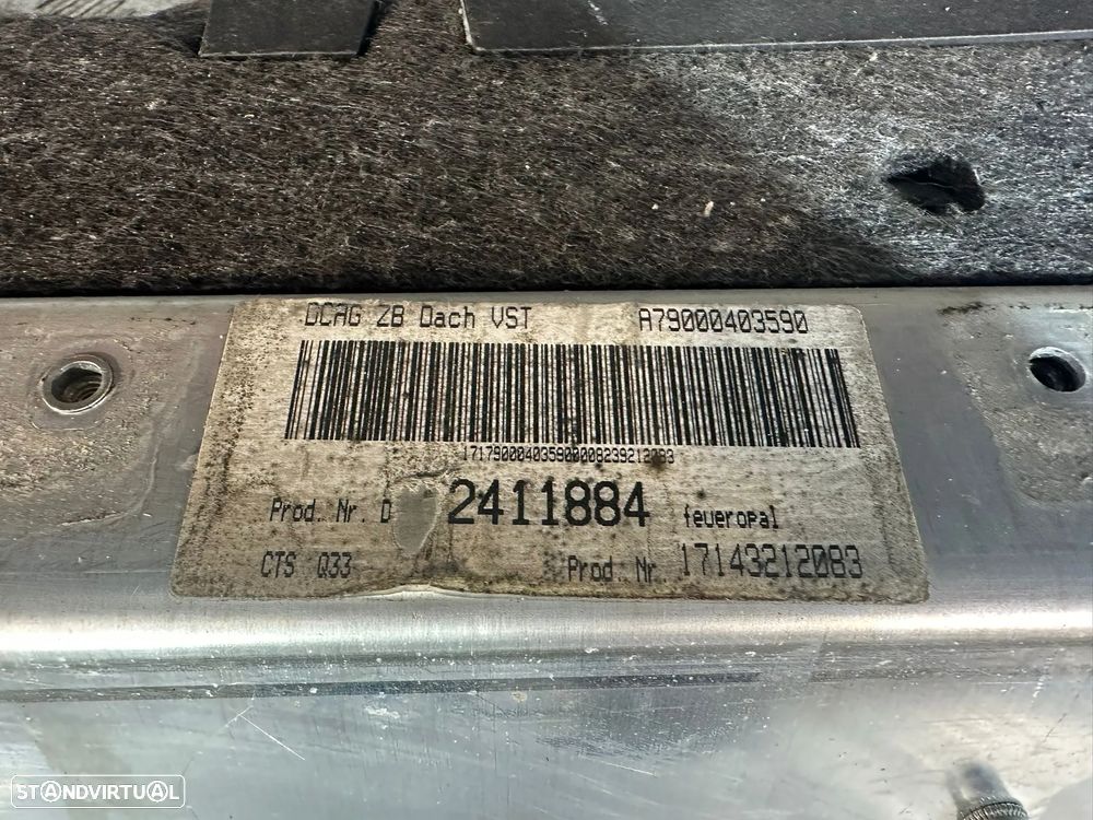 .Capota Elétrica Hard Top Cabrio Original Mercedes Benz SLK Roadster R171 2004 - 2010 - 11