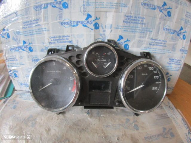 Quadrante 9662904880 PEUGEOT 207 2007 1.6HDI 90CV 5P CINZENTO KM/H DIGITAL - 1