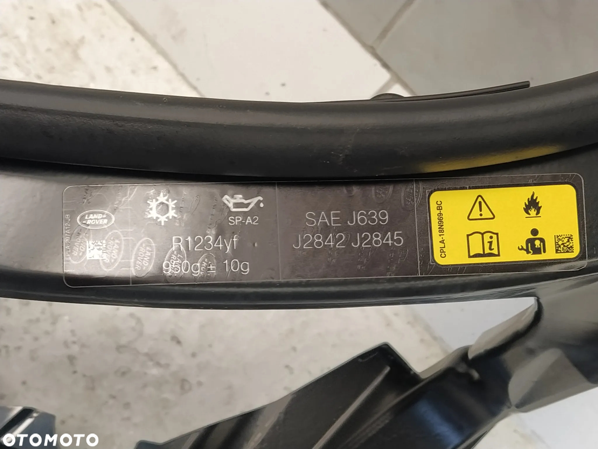 RANGE ROVER SPORT L494 PAS PRZEDNI WZMOCNIENIE ZAMKI LINKA MASKI CZUJNIKI ZDERZENIOWE TRĄBKA KLAKSON ROLETA ŻALUZJA KIEROWNICA POWIETRZA MOCOWANIE KOMPLET ORYGINAŁ - 7