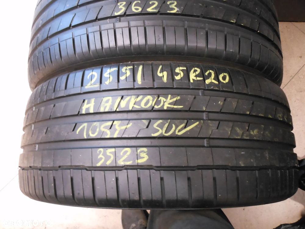 Opony 255/45r20 hankook ventus s1 evo 3 suv 6,5mm lato para - 2