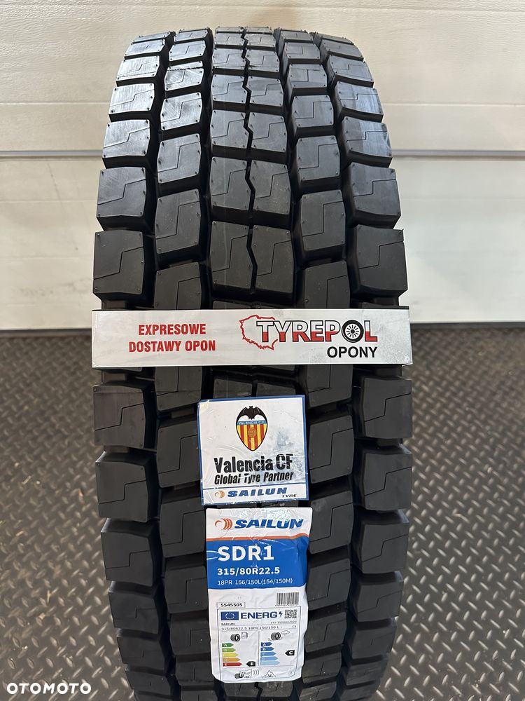 1150netto EXTRA opona SAILUN 315/80 R22.5 SDR1 315 80 regionalna napęd - 2