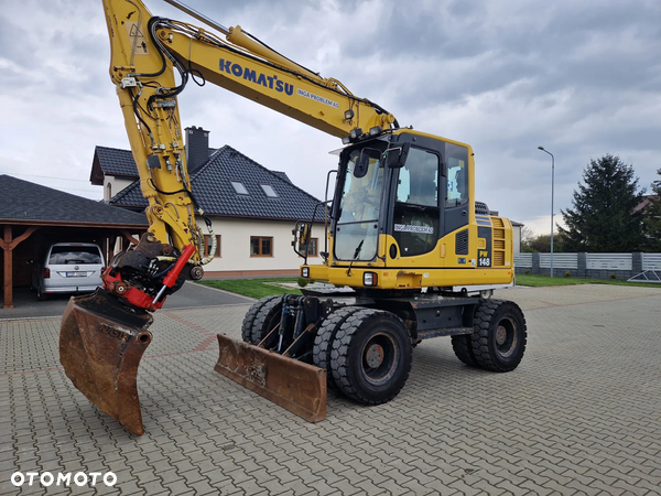 Komatsu PW148 ROTOTILT