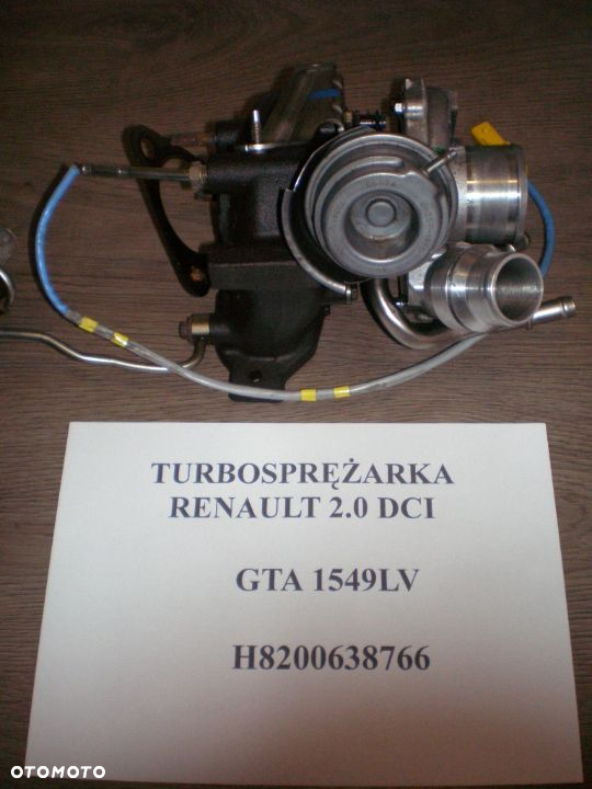 Turbosprężarka Renault EspaceI 2.0 dci GTA1549LV