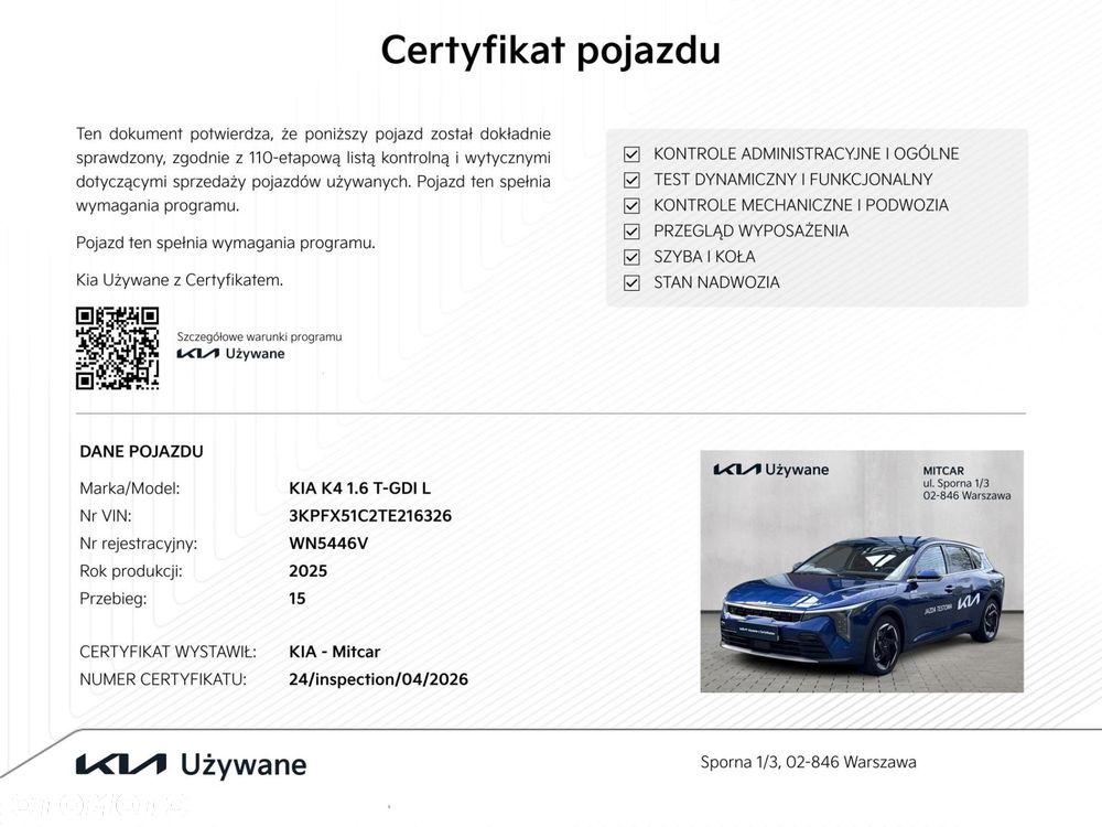 Kia K4 1.6 T-GDI L - 20