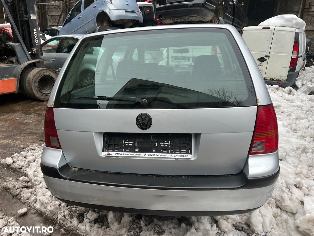 Haion spate portbagaj VW Volkswagen Golf 4 break gri argintiu(cu rugina) - 1