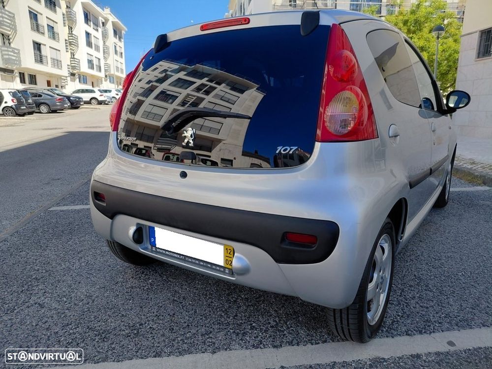 Peugeot 107 1.0 Black&Silver - 8