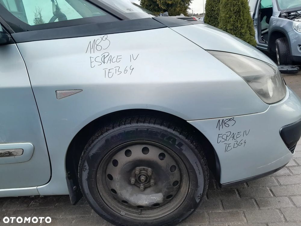 RENAULT ESPACE IV BŁOTNIK PRAWY PRZEDNI PRAWY PRZÓD KOLOR: TEB64 - 1