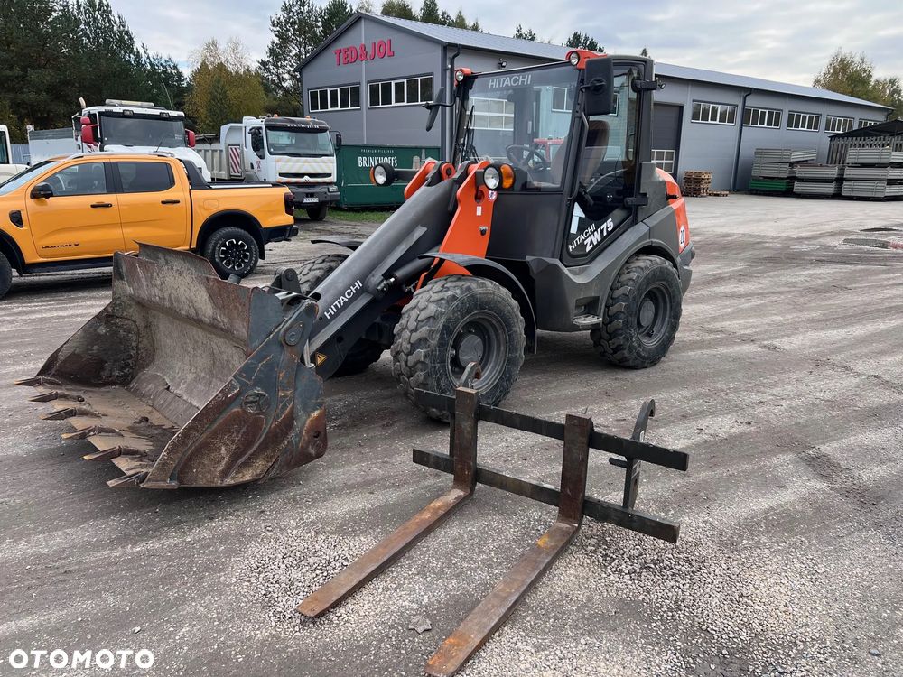 Hitachi ZW75 2066MTH SZYBKOZŁĄCZE ŁYŻKA SZCZĘKA WIDŁY