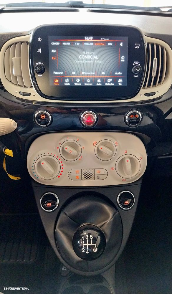 Fiat 500 1.2 Lounge S&S - 9