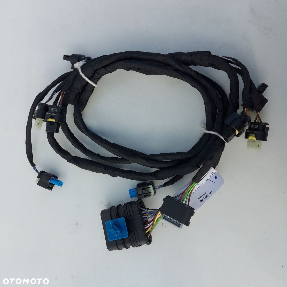 WIAZKA ZDERZAKA PRZOD PDC CZUJNIKOW RADARU MERCEDES C W205 ORYGINAL NOWA 2055404007 INSTALACJA PTS RADAR PRZEDNIA - 1