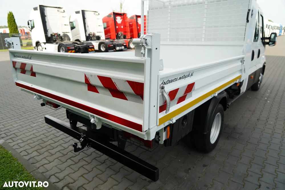 Iveco DAILY 35-180 / BASCULĂ DIN ALUMINIU / CU 6 LOCURI / DOUĂ / MANUALĂ / IMPORTATĂ - 23