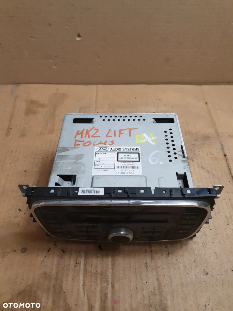 } FOCUS MK2 04-08 RADIO CD 7M5T18C815BA 6000CD - 1