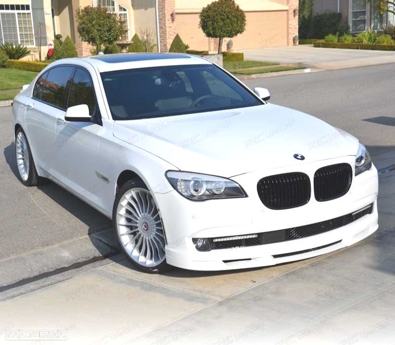 SPOILER LIP DIANTEIRO BMW SERIE 7 F01 F02 LOOK ALPINA - 4