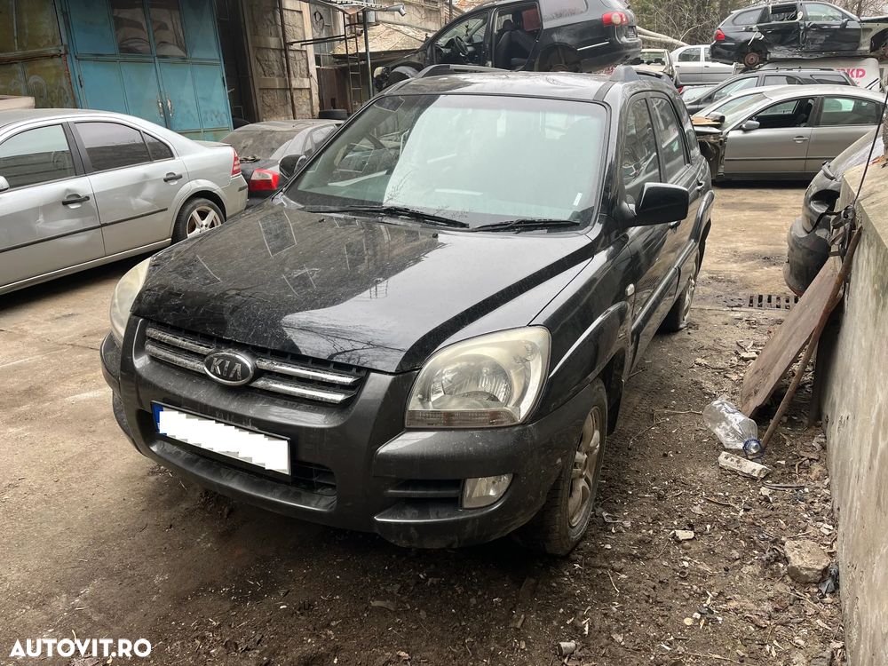 Dezmembrez KIA Sportage XE 2006 negru DOHC 16v valve - 4