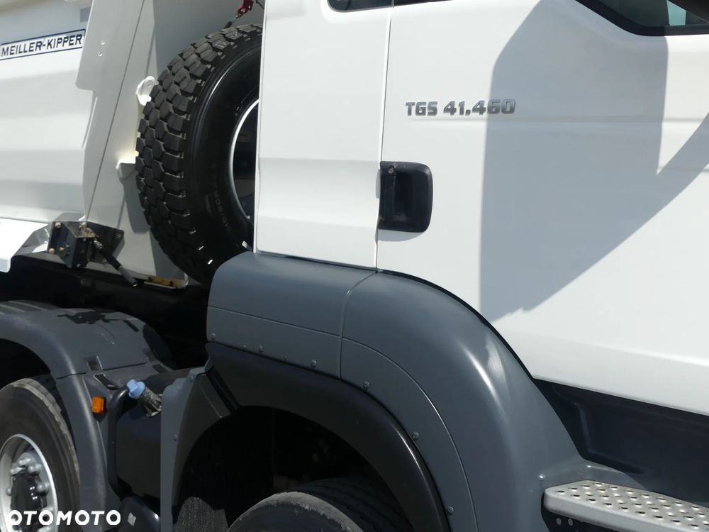 MAN TGS 41.460 / 8x8 / WYWROTKA MEILLER / MANUAL / NISKI PRZEBIEG / - 20