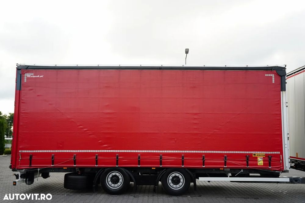 Volvo FH 460 / COMBINAȚIE TANDEM / 120 M3 / TRANSITION / I-SAVE / I-PARK COOL / PUNTE RIDICATĂ / DIRECȚIE / WIELTON / CORTINĂ ARMATĂ - 14