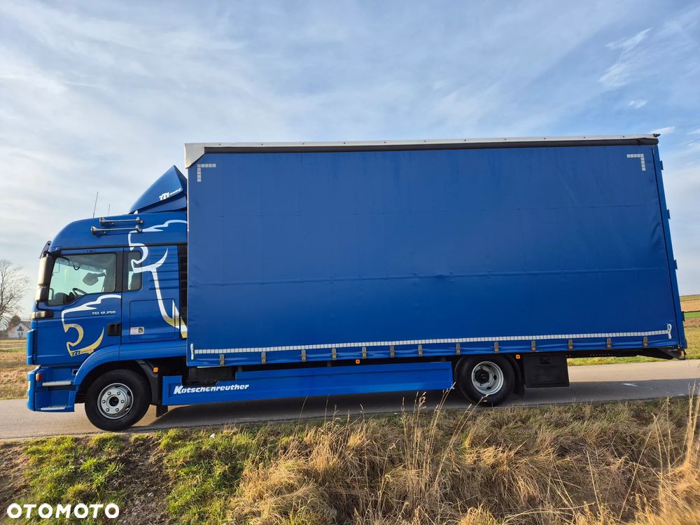 MAN TGL 12.250 cena za ZESTAW TANDEM UNIKAT przebieg z Niemiec MANUAL HAK / EURO 6 / przyczepa zestaw jumbo / opony 80% - 14