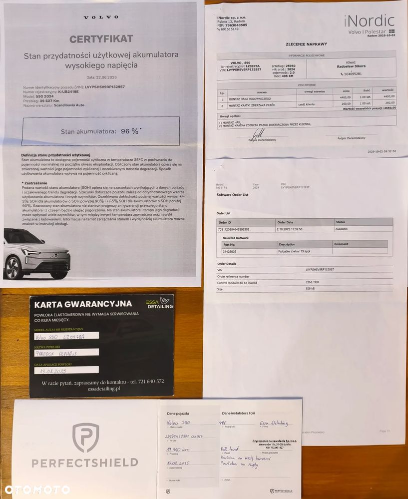 Volvo S90 T8 Recharge AWD Ultimate Dark - 33