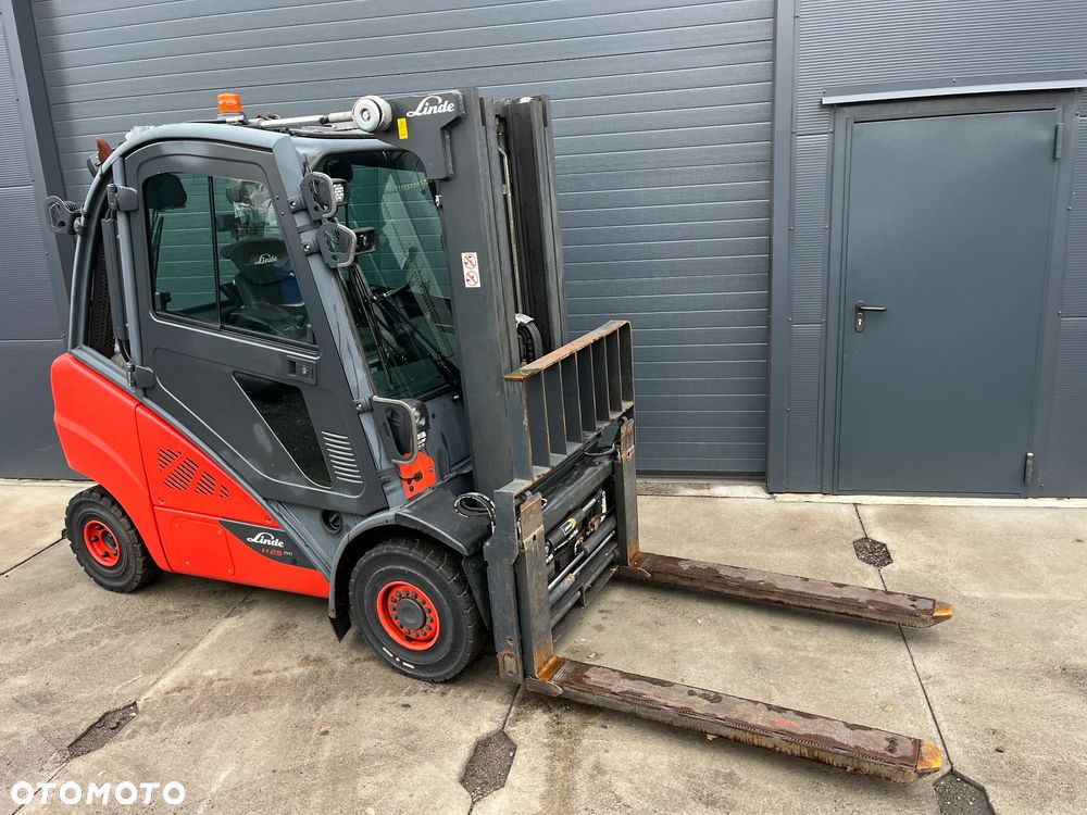 Linde H20D/600 DIESEL Triplex widły teleskopowe Klima Pozycjoner - 5