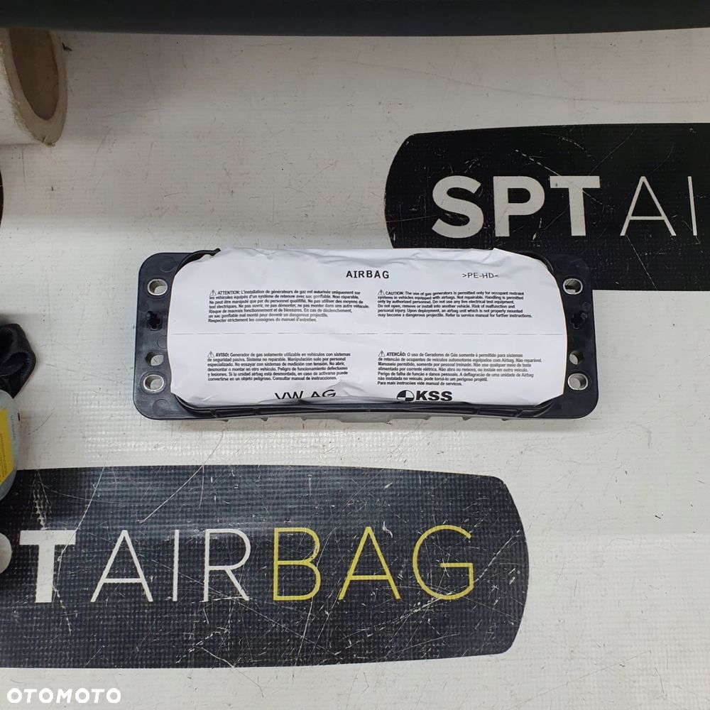 SKODA KODIAQ LIFT DESKA ROZDZIELCZA KONSOLA KOKPIT PULPIT PODUSZKI AIRBAG AIR BAG PASY KIT SET - 7