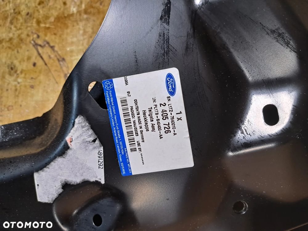 Klapa tylna tył Ford Puma II MK-2 2405726 PL1TB-S40400-AA Klapa pokrywa bagażnika Ford Puma L1TB-S40404-AC 2019 2020 2021 2022 2023 - 11