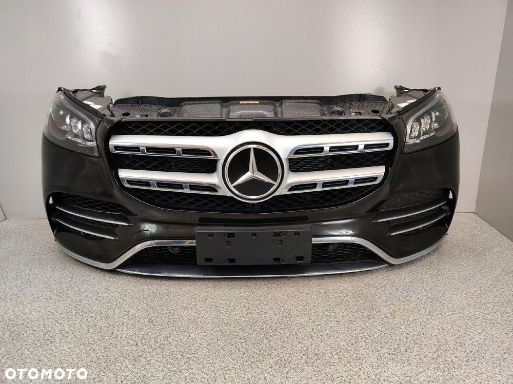 MERCEDES GLS W167 AMG ZDERZAK CHŁODNICE WZMOCNIENIE LAMPY MULTIBEAM LED FV - 2