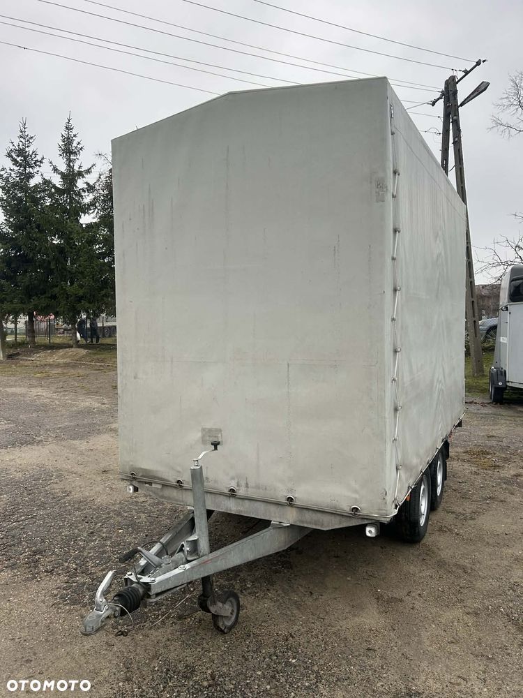 Hapert DL 2000 kg przyczepa plandeka wysoka - 7