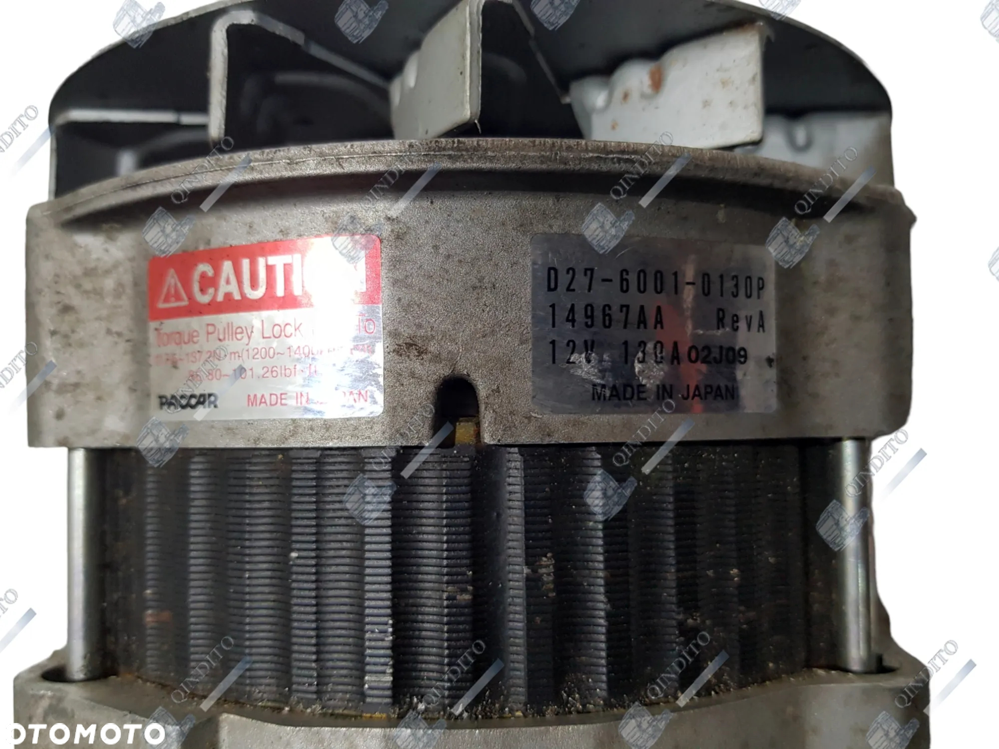 ALTERNATOR PACCAR DENSO KENWORTH  365 367 386 579 T370 T800 12V 130A 14967AA - 2