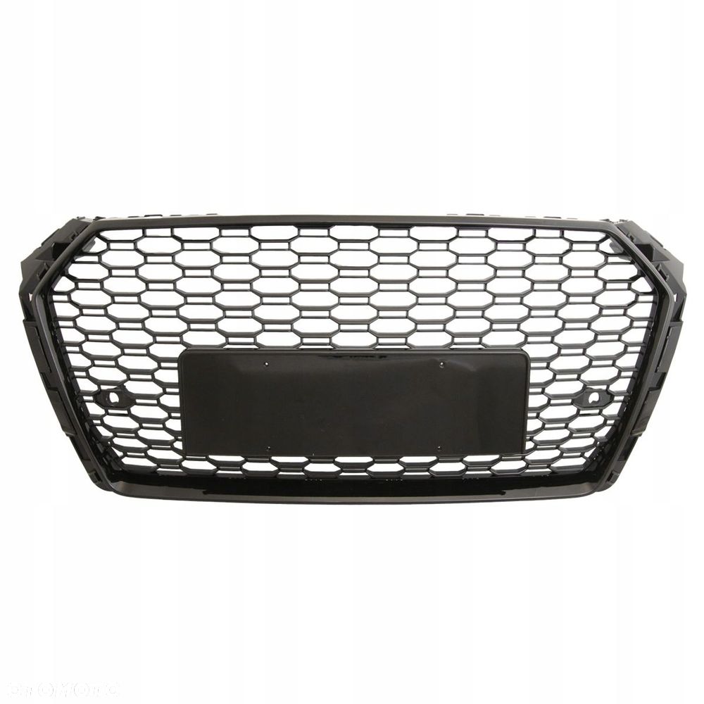 Atrapa Grill Kratka Plaster miodu czarna RS S4 look Audi A4 b9 8w 0 2015-19 - 1