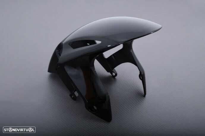 guarda lamas frente honda cbr 1000rr 2008 - 2011 preto - 1