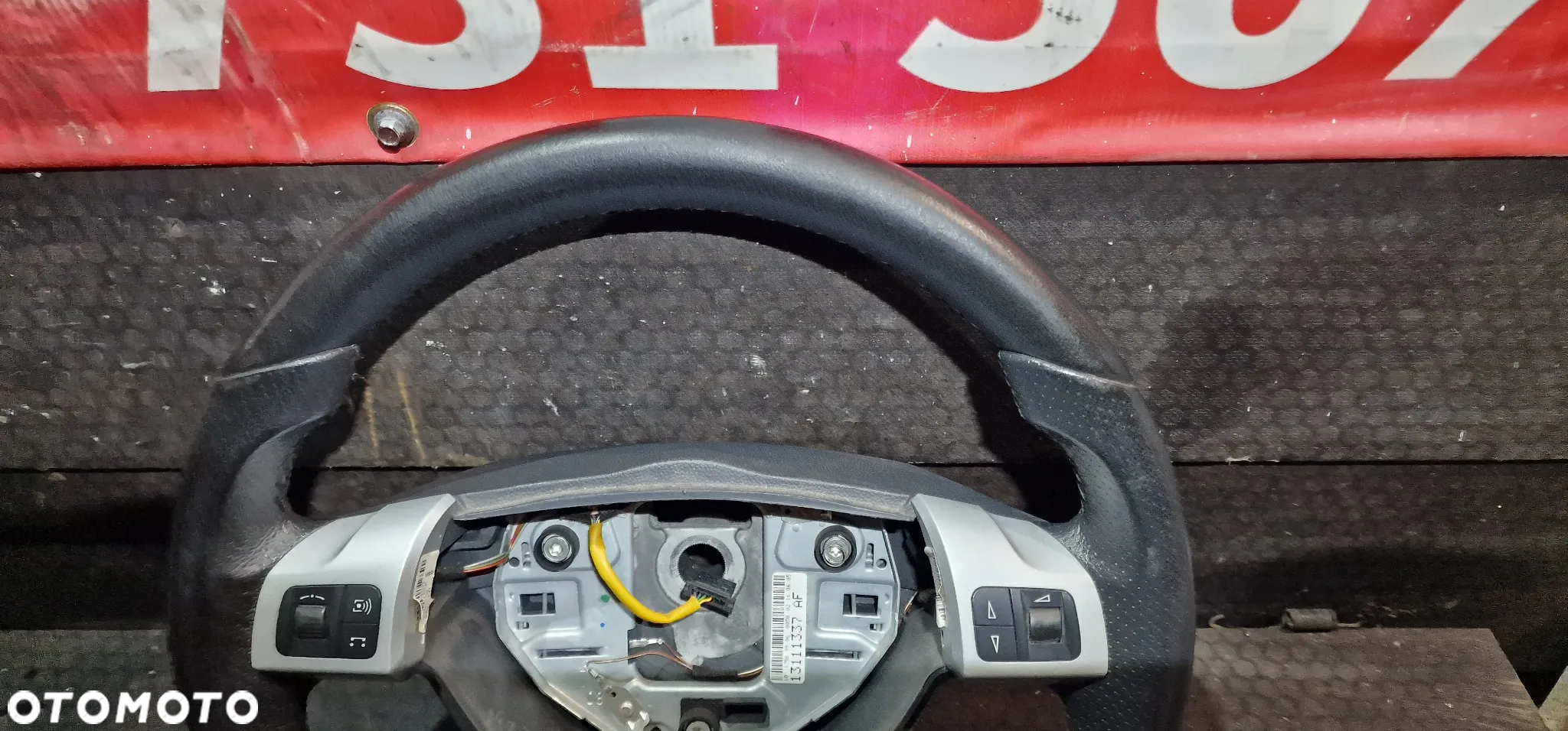 KIEROWNICA Skóra OPEL ASTRA H ZAFIRA B Multifunkcja - 4