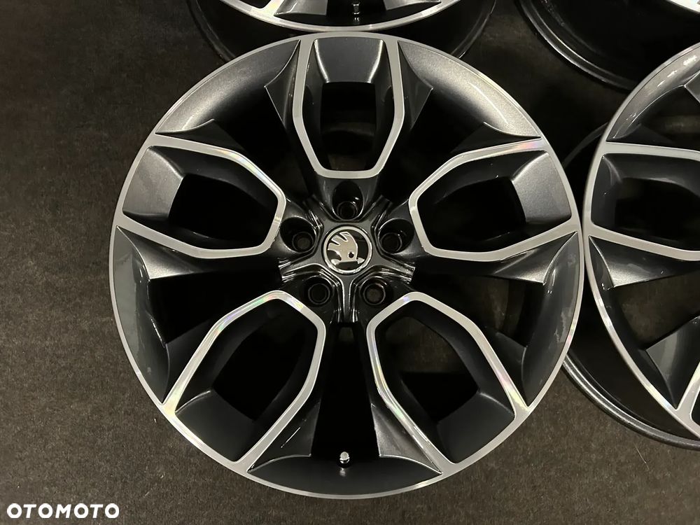 Alufelgi SKODA Kodiaq, Karoq, Superb III, Octavia III 19 cali 5x112 4szt. ładne! - 5