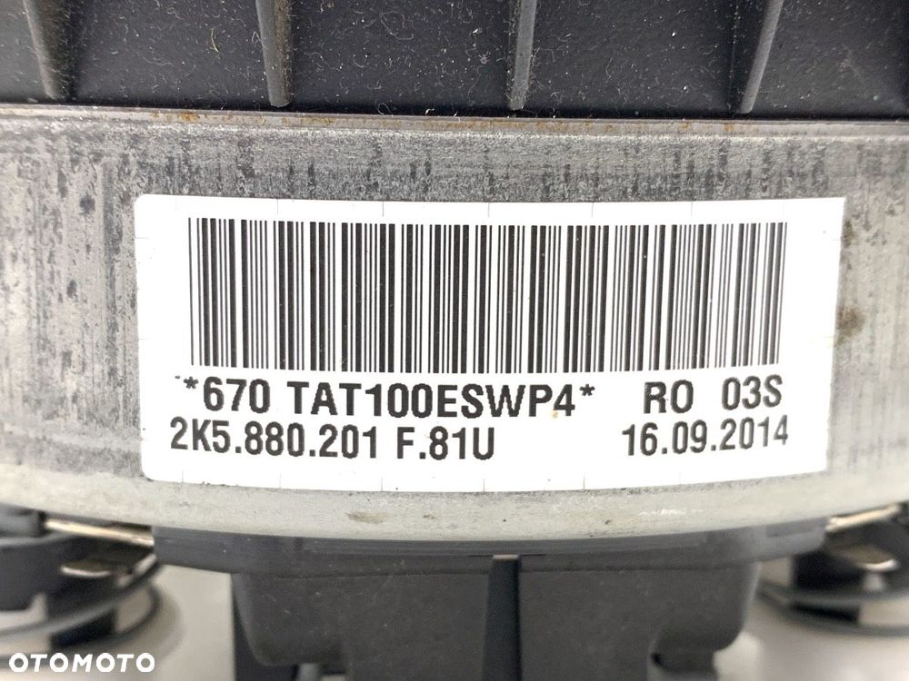 PODUSZKA POWIETRZNA KIEROWCY  VW POLO V (6R1, 6C1) 2009 - 2022 1.6 TDI 66 kW [90 KM] olej napędowy - 4