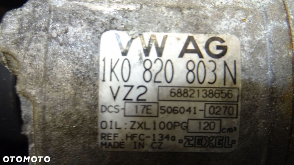 sprężarka klimatyzacji volkswagen 1k0820803n - 5