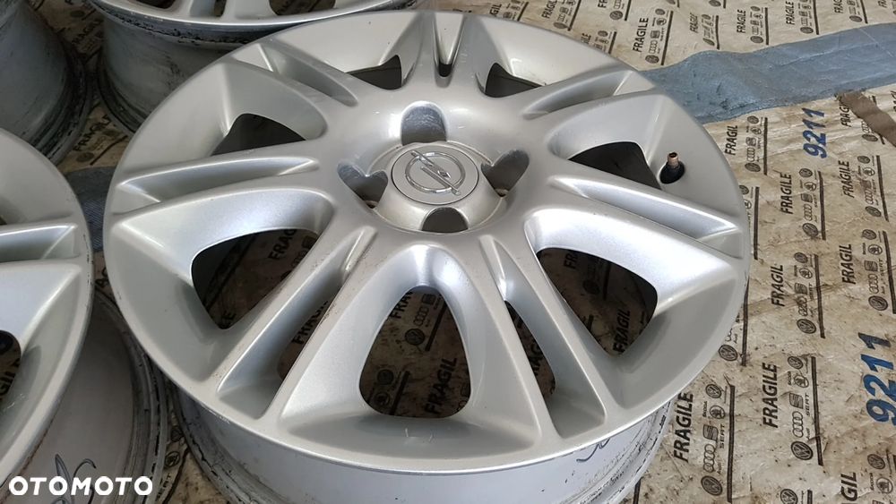 ALU FELGI  ORYGINAŁ OPEL  CORSA D E ADAM 4X100 6JX16 ET40 CORSA  E ADAM ASTRA H GTC - 8