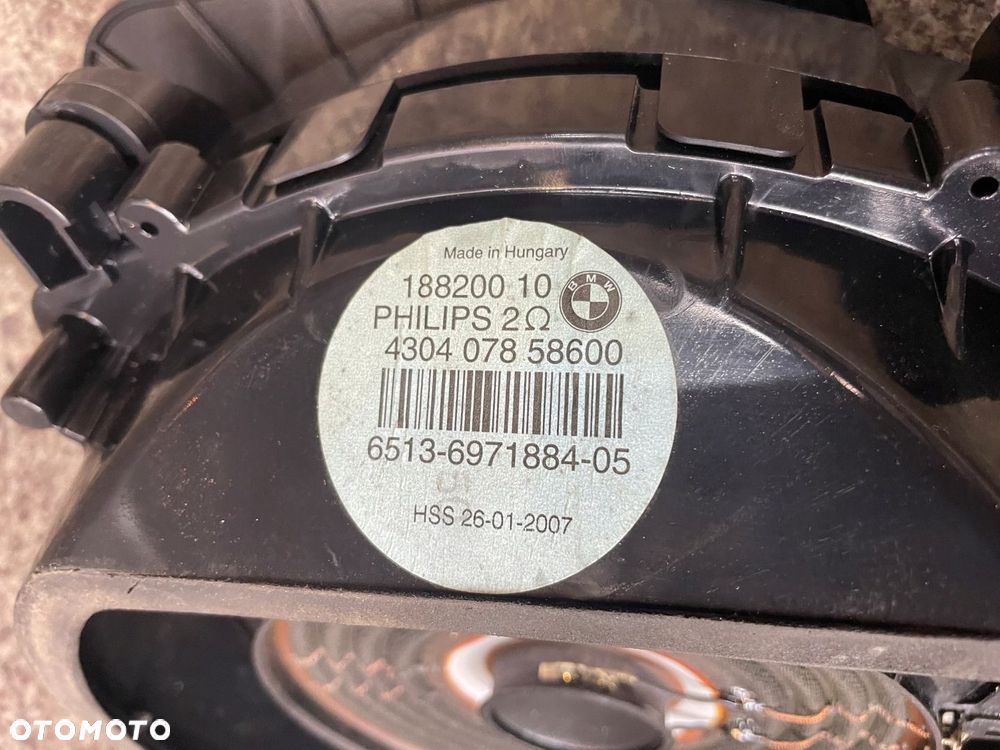 Glosniki glosnik wzmacniacz HiFi subwoofer syczki zestaw audio BMW E70 X5 - 5