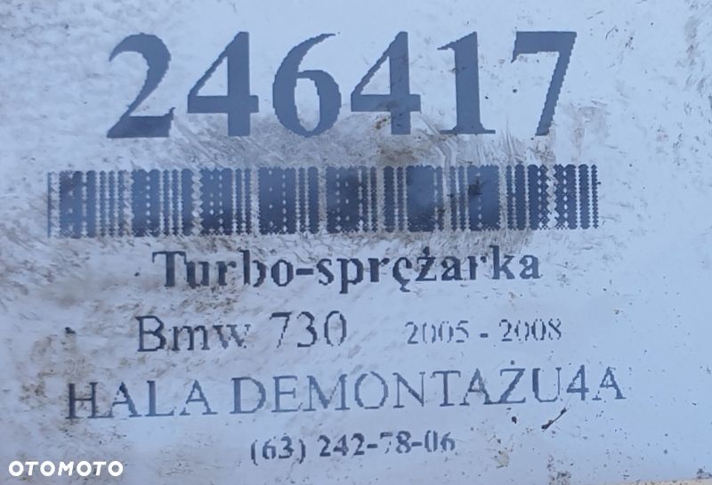 BMW E65 Turbosprężarka 7794259N13 - 6