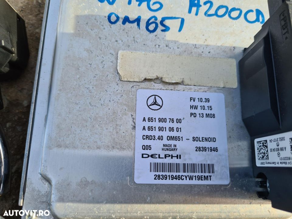 kit pornire mercedes a class w176 a200 cdi euro 5 cutie manuala - 2